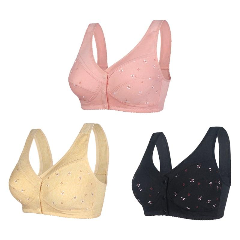 Soutien-gorge Femme Coton Fermeture Frontale Confortable