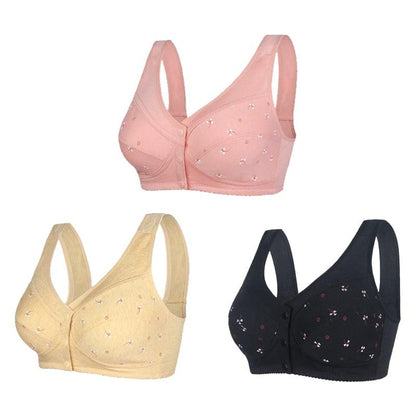 Soutien-gorge Femme Coton Fermeture Frontale Confortable