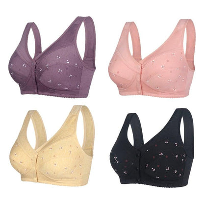 Soutien-gorge Femme Coton Fermeture Frontale Confortable