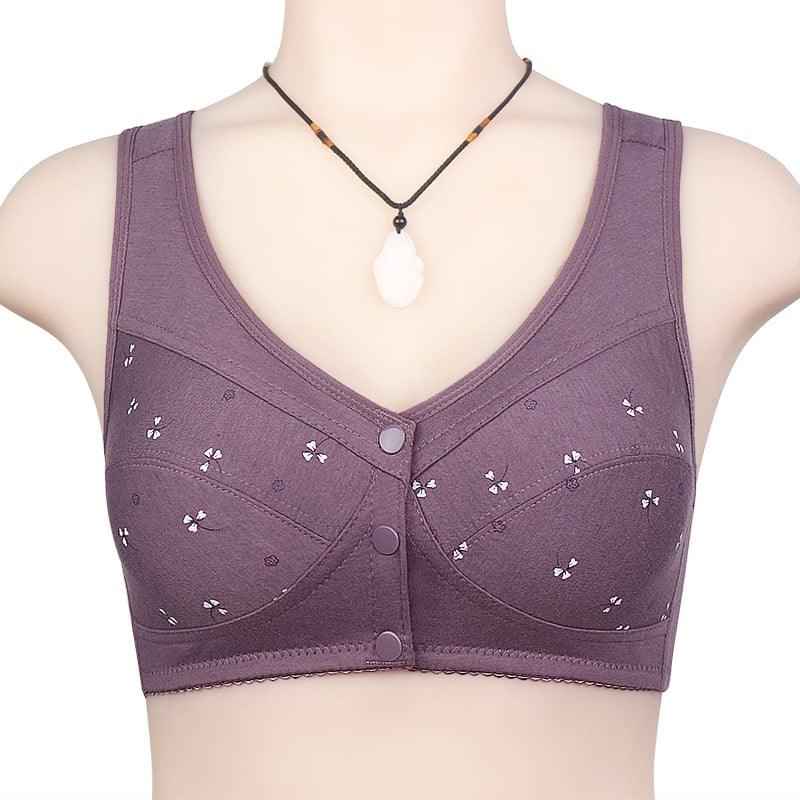 Soutien-gorge Femme Coton Fermeture Frontale Confortable