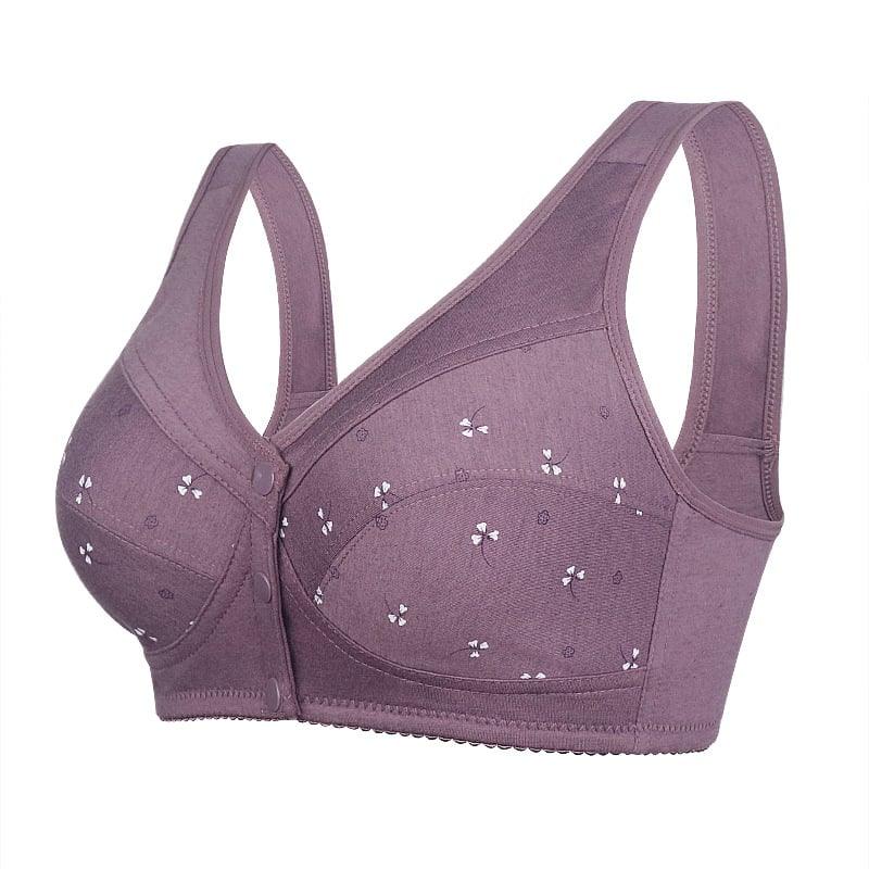 Soutien-gorge Femme Coton Fermeture Frontale Confortable