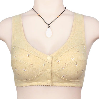 Soutien-gorge Femme Coton Fermeture Frontale Confortable