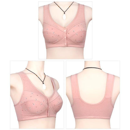 Soutien-gorge Femme Coton Fermeture Frontale Confortable