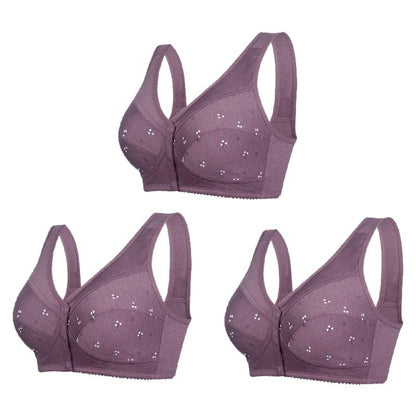 Soutien-gorge Femme Coton Fermeture Frontale Confortable