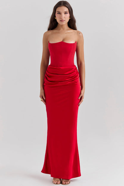 Robe de Cocktail Femme Élégante Cintrée