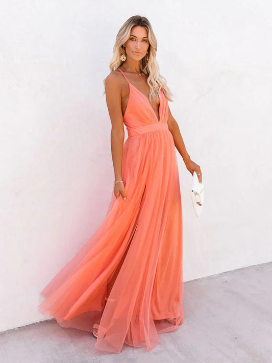 Robe Été Maxi Élégante pour Femmes - PanierRoyale