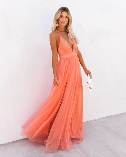 Robe Longue Femme Élégante et Légère Été - PanierRoyale
