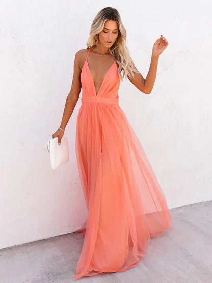 Senna | Robe d'été élégante pour femmes | Maxi