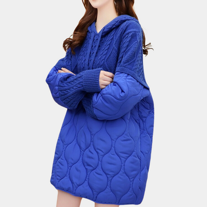 Pull Capuche Femme Grand Froid et Confortable