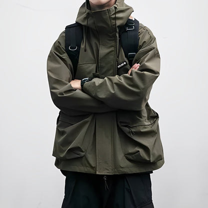 Blouson Homme Jaune Foncé Vêtement Outdoor