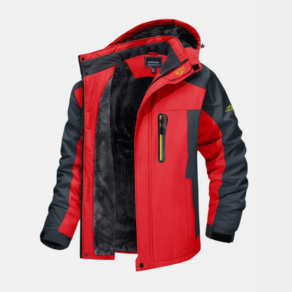 Veste imperméable homme capuche bleu marine