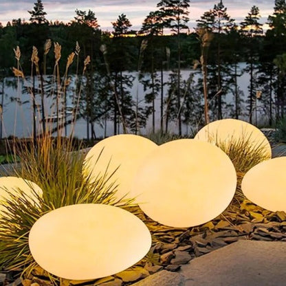 Lampe d’ambiance LED Sans Fil Effet Pierre Intérieur Extérieur