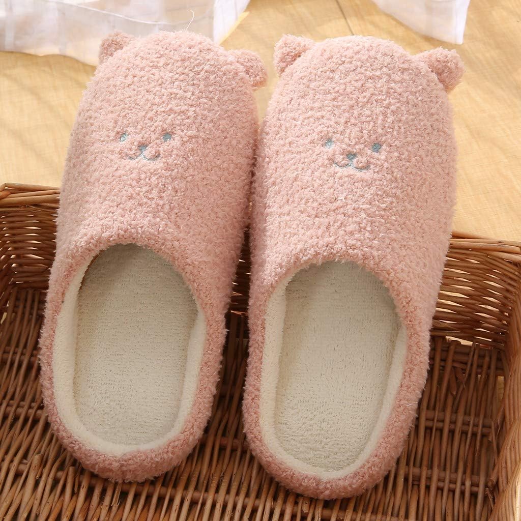 Pantoufles Peluche Lapin Douces et Confortables