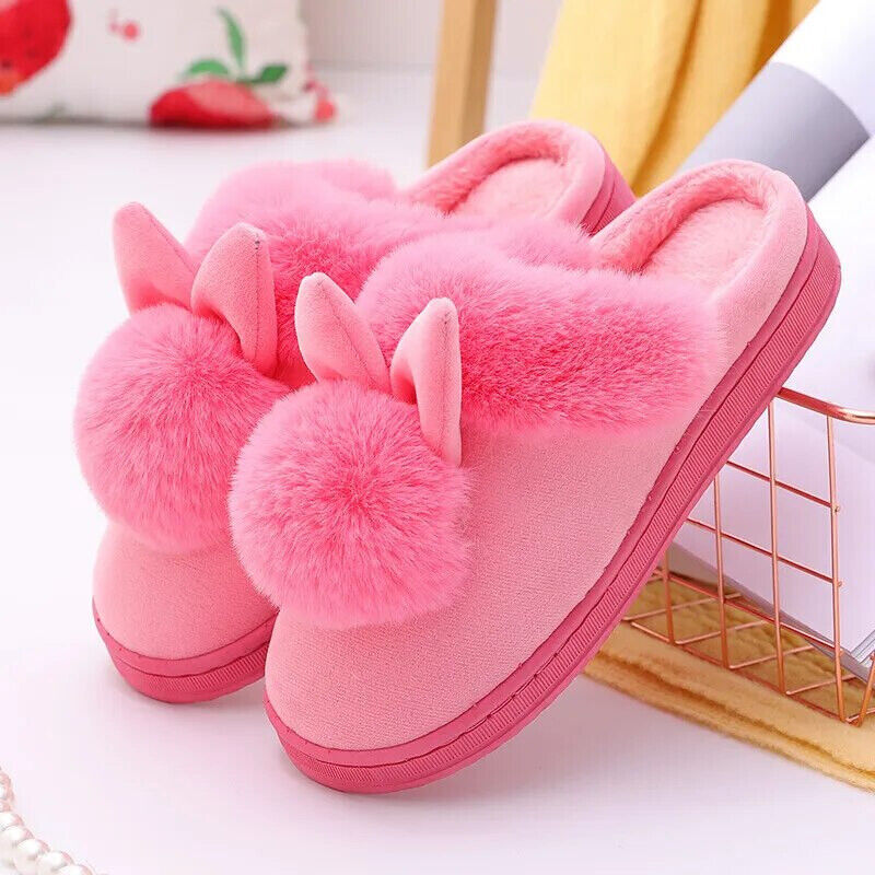 Pantoufles Peluche Lapin Douces et Confortables - PanierRoyale