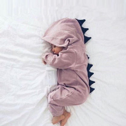 Costume Bébé Dinosaure Bleu Marine Amusant