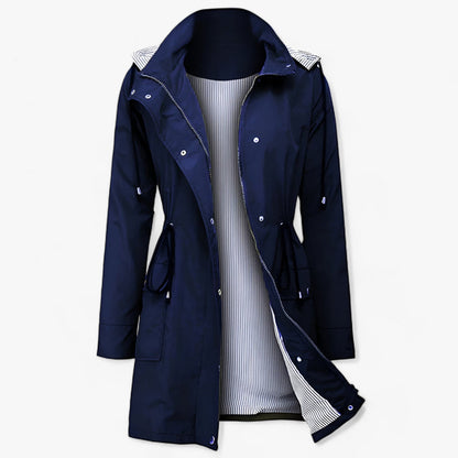 Veste Femme Élégante à Manches Longues Zippée