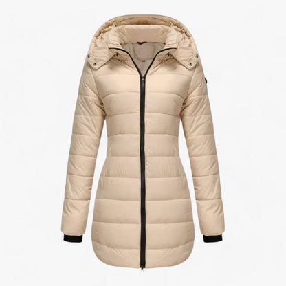 Doudoune Hiver Féminine avec Capuche et Isolation Thermique