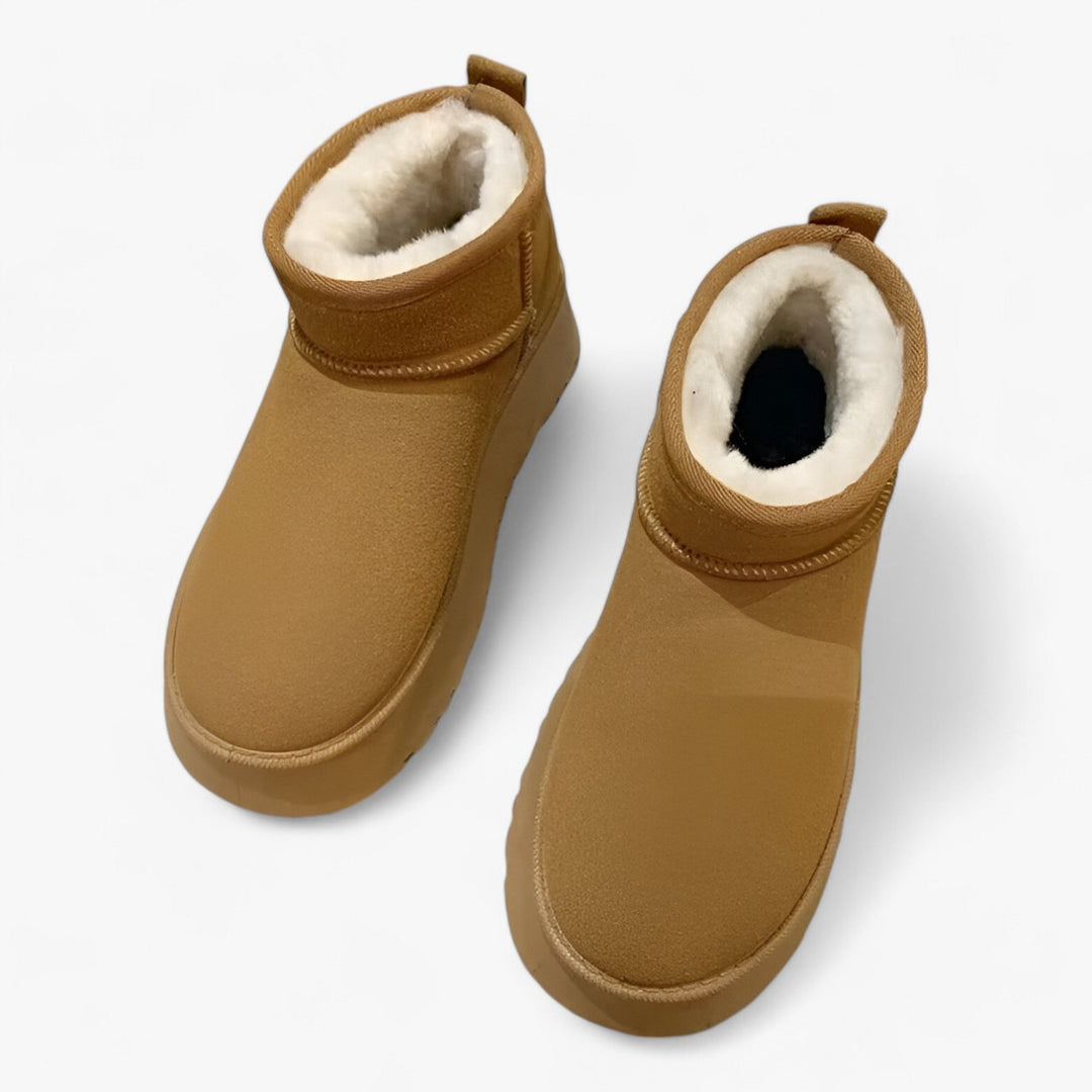 Bottes Hiver Fourrées Chaudes et Féminines