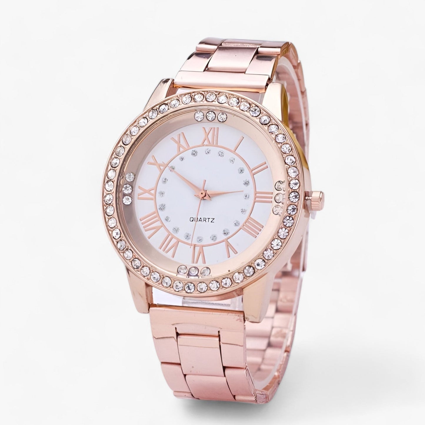 Montre Femme Sport Élégante avec Pierres