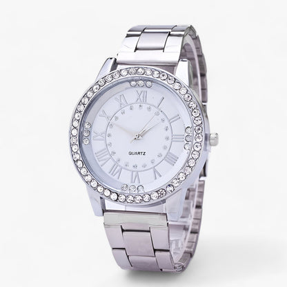 Montre Femme Sport Élégante avec Pierres
