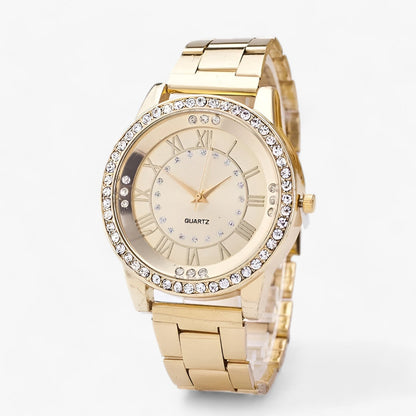 Montre Femme Sport Élégante avec Pierres - PanierRoyale