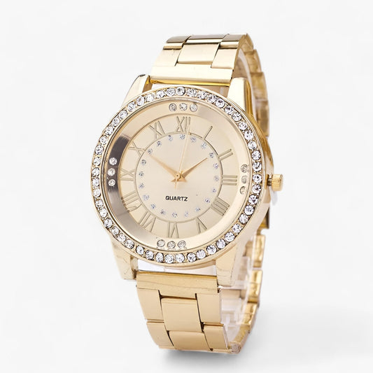 Montre Femme Sport Élégante avec Pierres - PanierRoyale