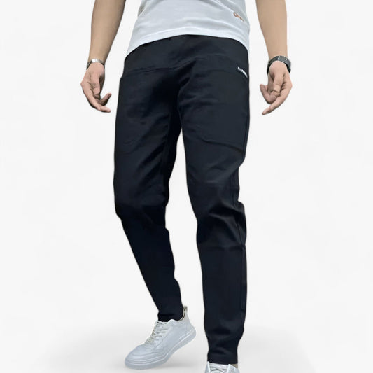 Pantalon Cargo Homme avec Poches Multi et Coupe Slim - PanierRoyale