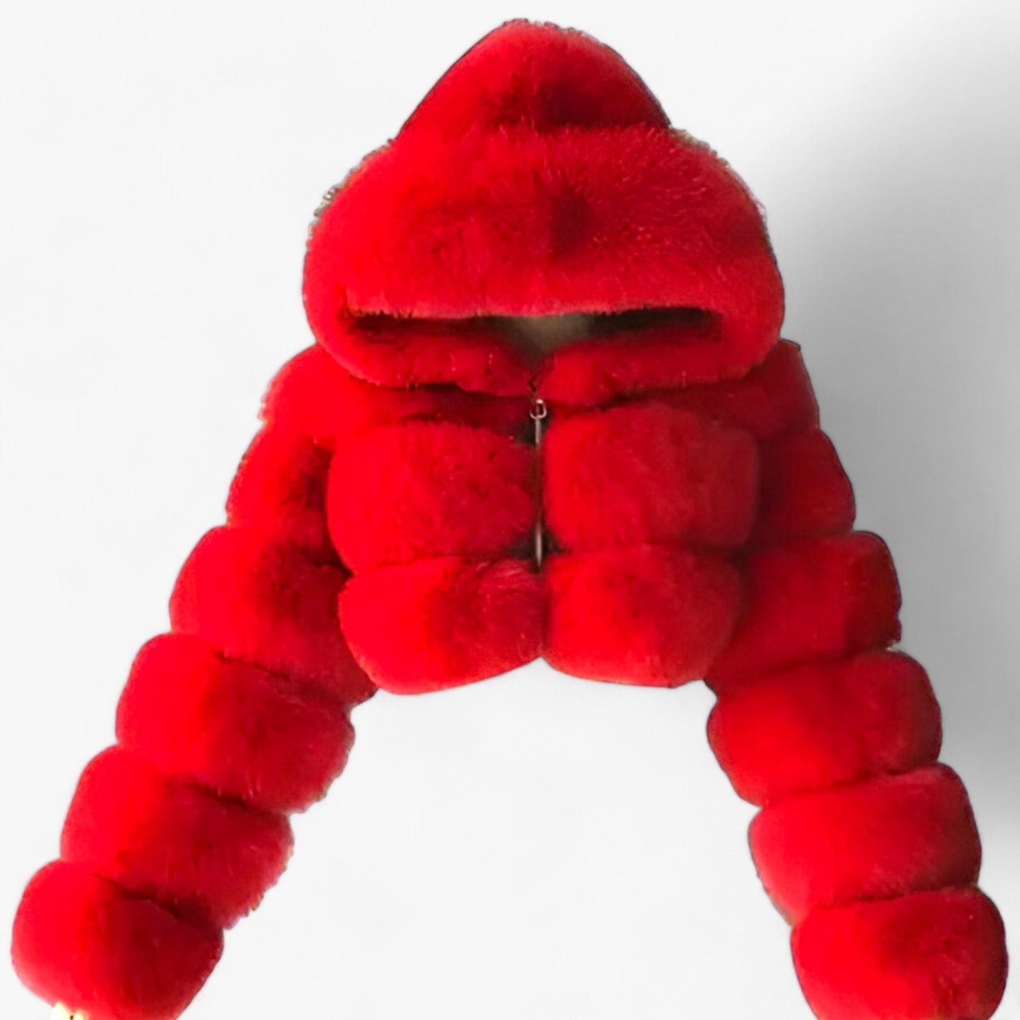 Manteau Parka Capuche Longues Manches Imperméable