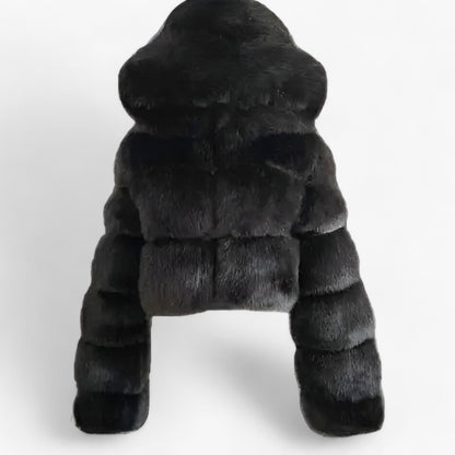 Manteau Parka Capuche Longues Manches Imperméable
