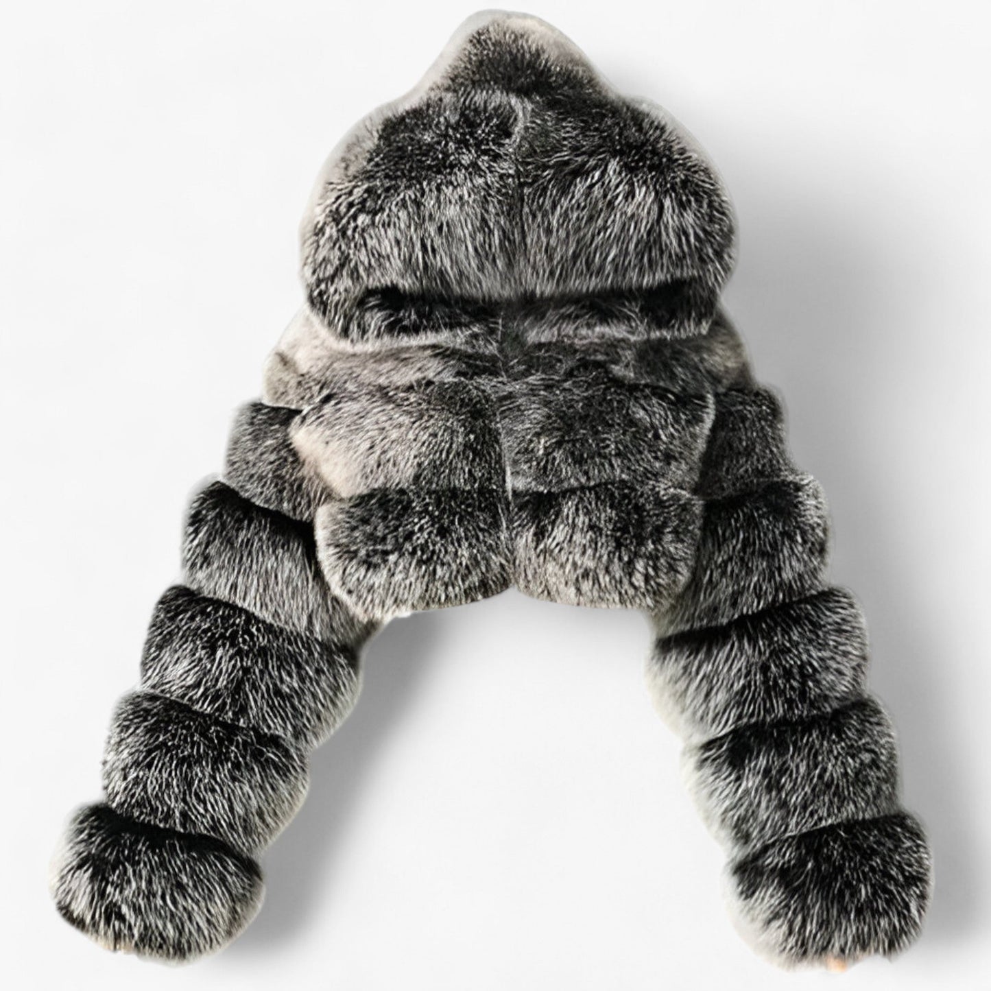 Manteau Parka Capuche Longues Manches Imperméable