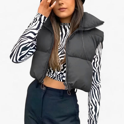 Parka Hiver Femme Élégante Zippée - PanierRoyale