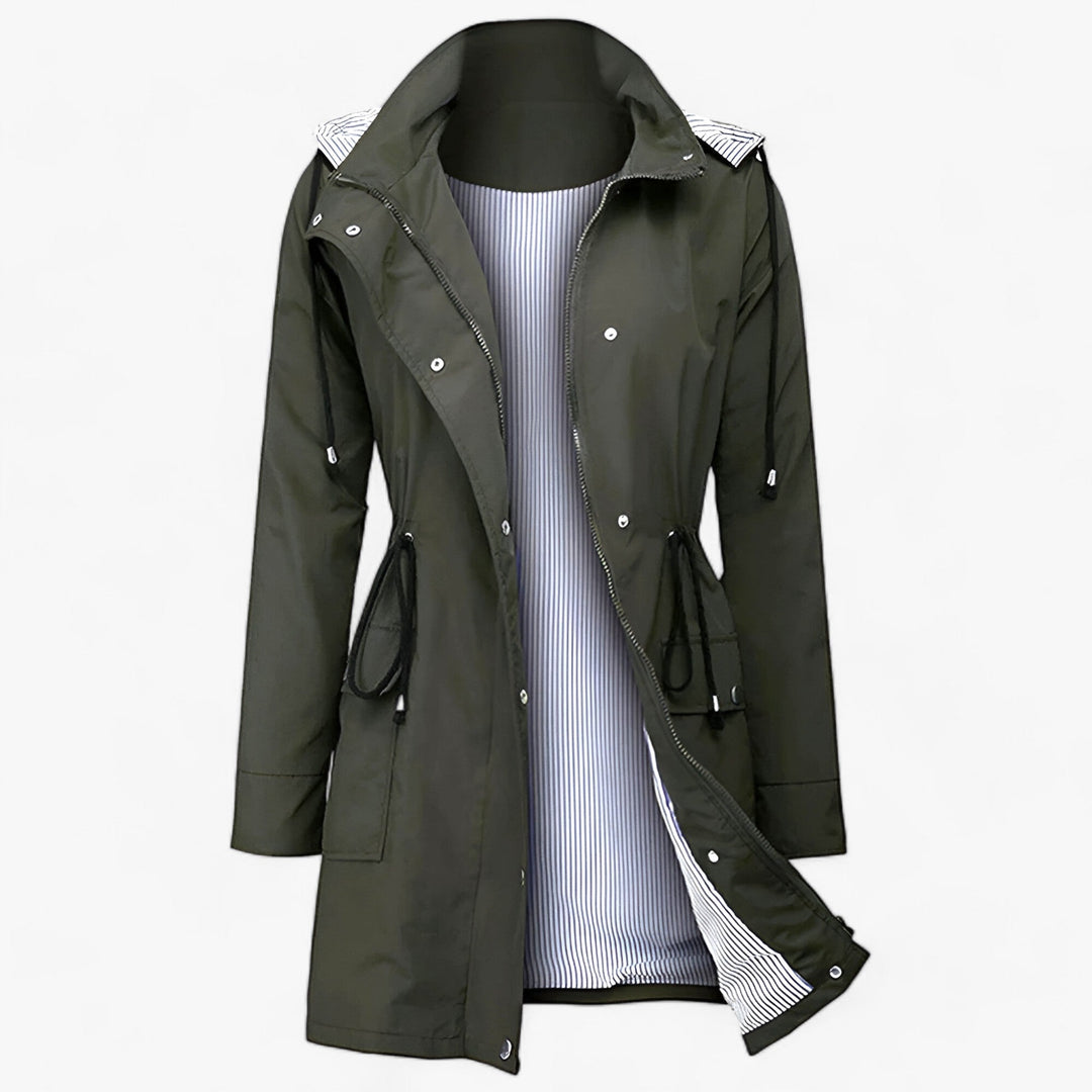 Veste Femme Élégante à Manches Longues Zippée
