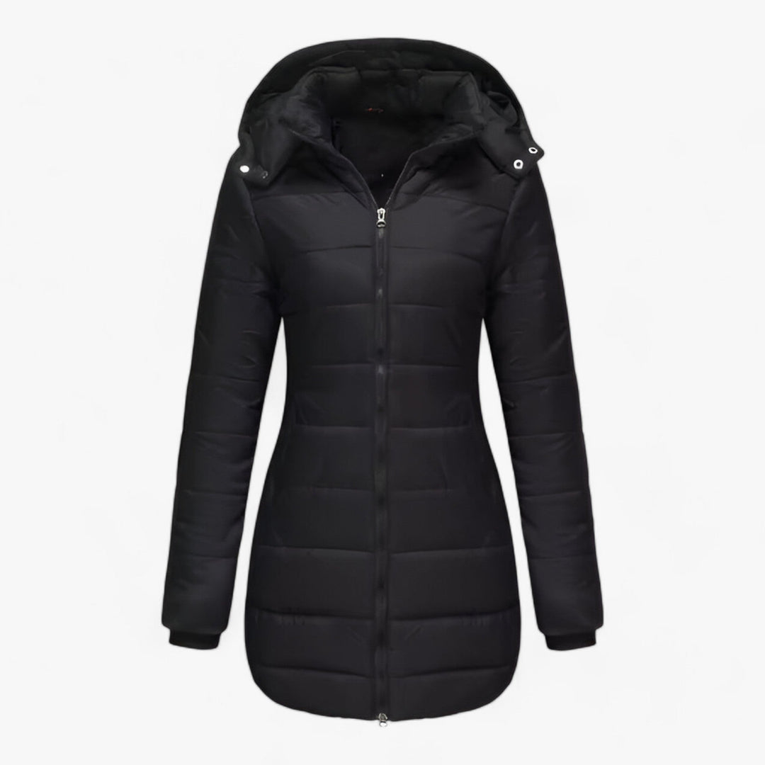 Doudoune Hiver Féminine avec Capuche et Isolation Thermique - PanierRoyale