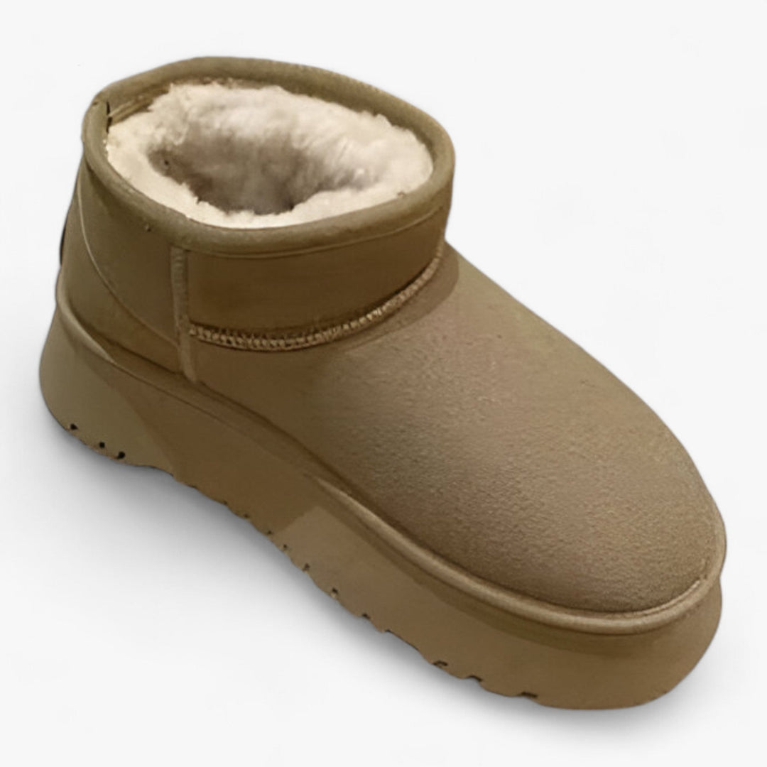 Bottes Hiver Fourrées Chaudes et Féminines