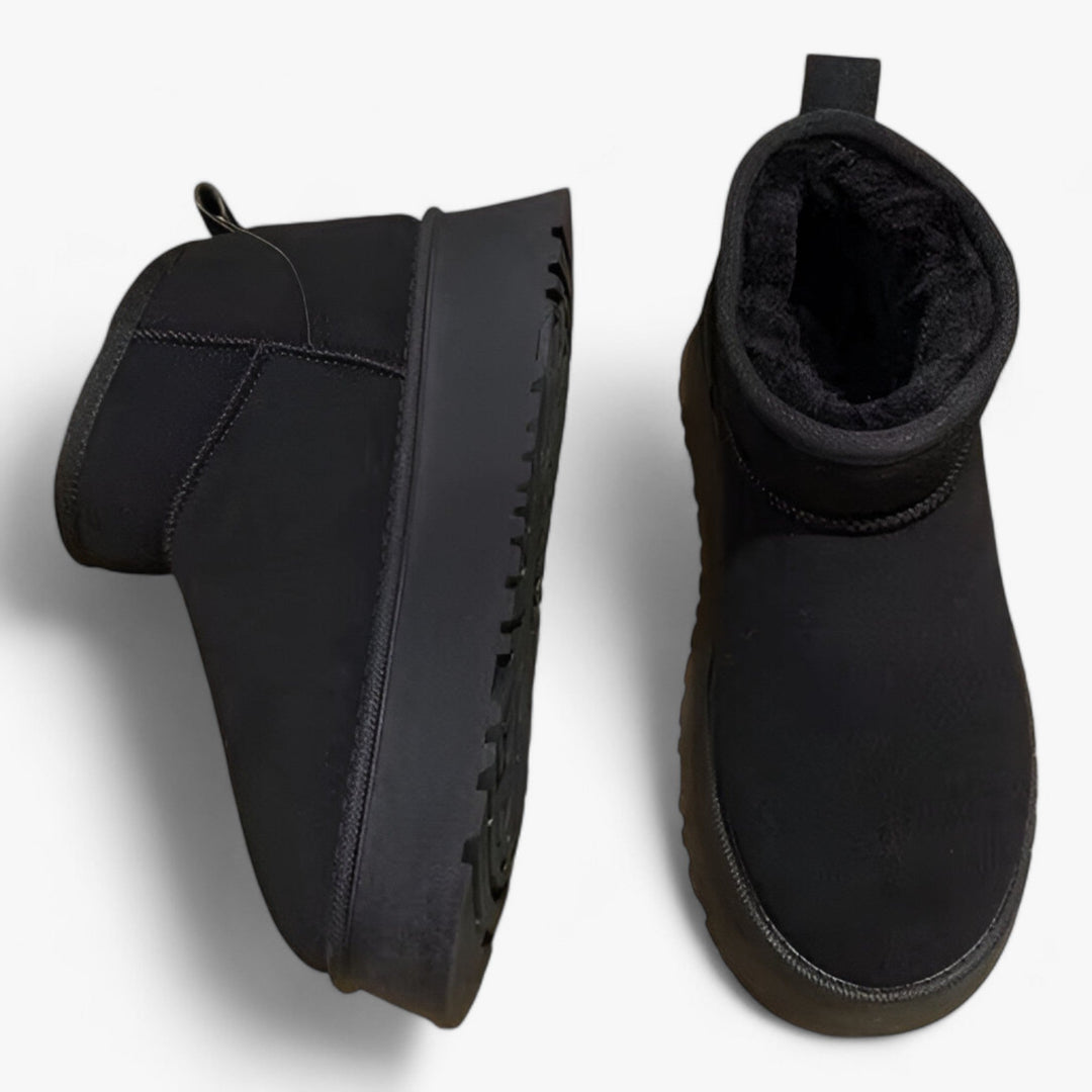 Bottes Hiver Fourrées Chaudes et Féminines
