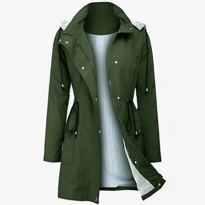 Veste Femme Élégante à Manches Longues Zippée