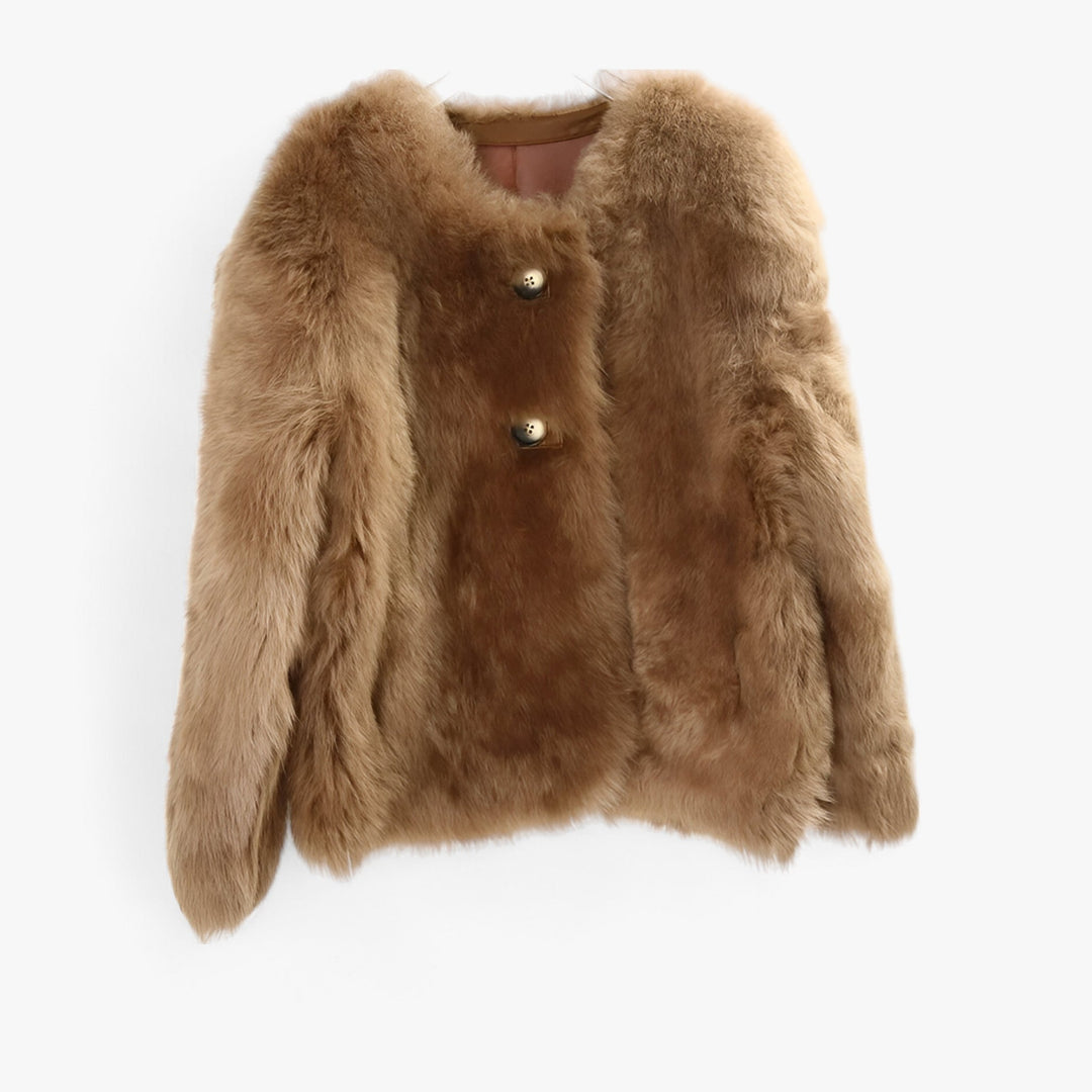 Veste Hiver Élégante à Manches Longues pour Femme