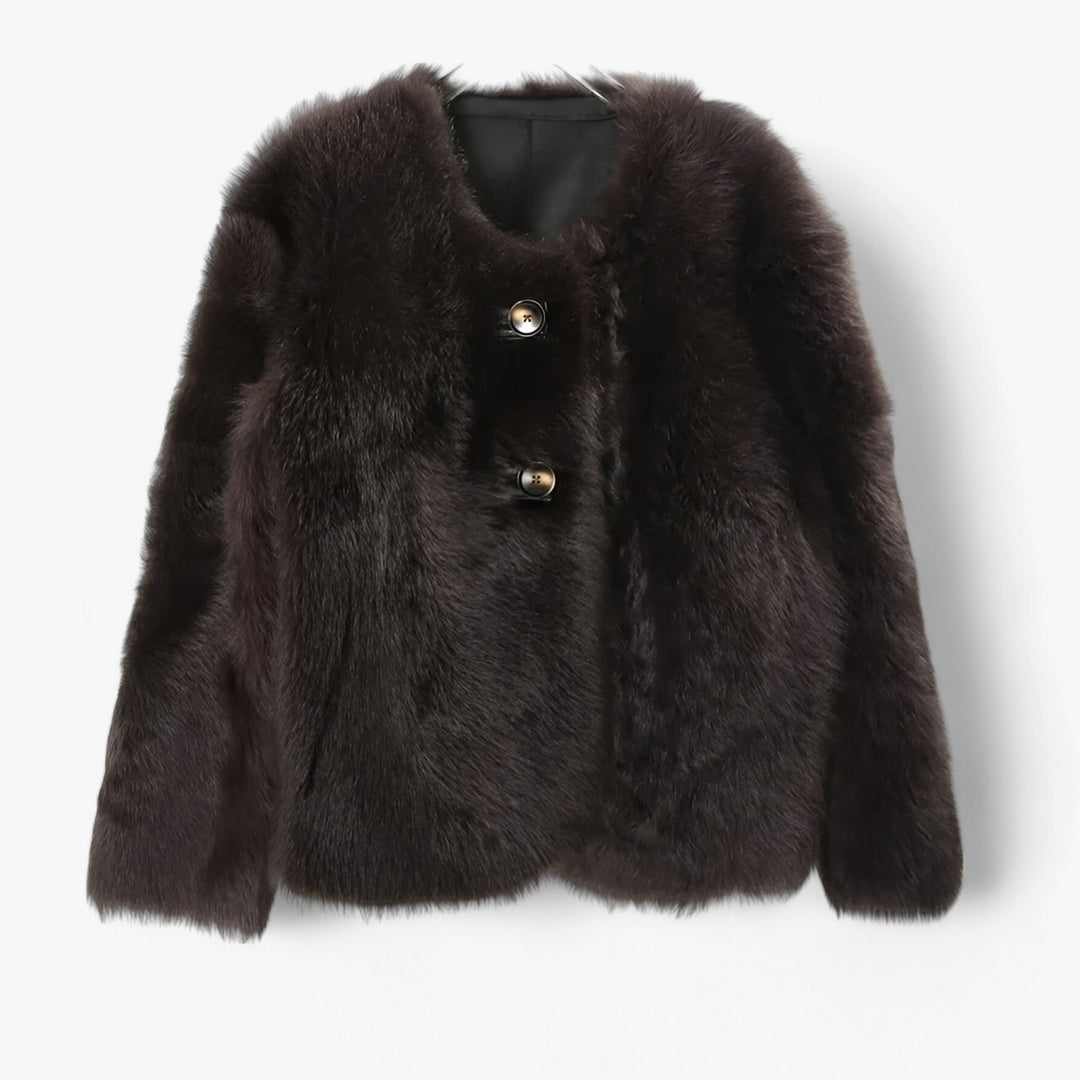 Veste Hiver Élégante à Manches Longues pour Femme - PanierRoyale