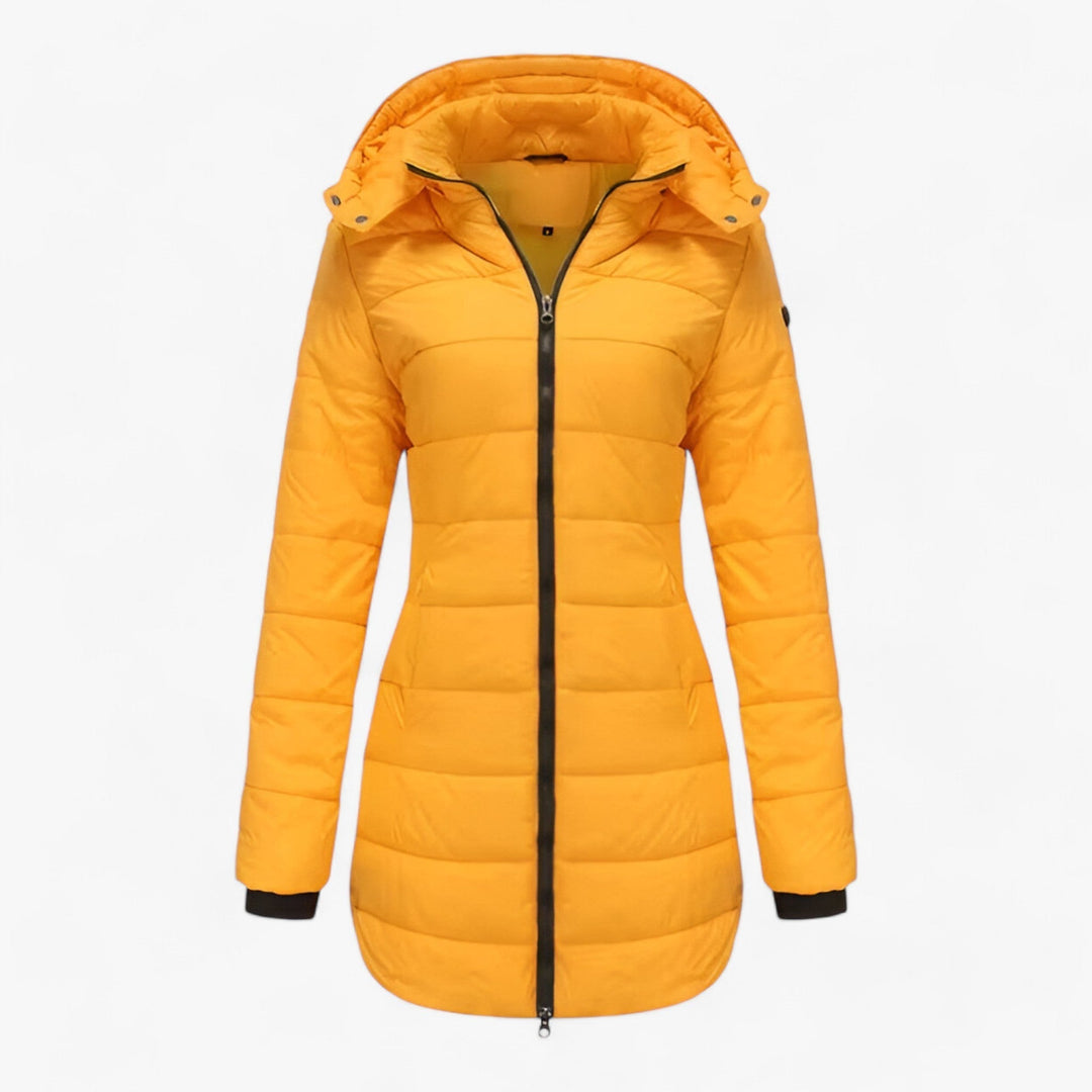 Doudoune Hiver Féminine avec Capuche et Isolation Thermique