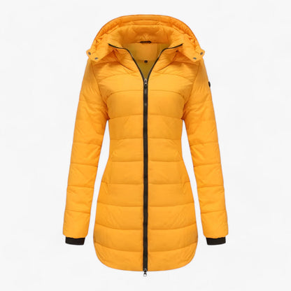 Doudoune Hiver Féminine avec Capuche et Isolation Thermique