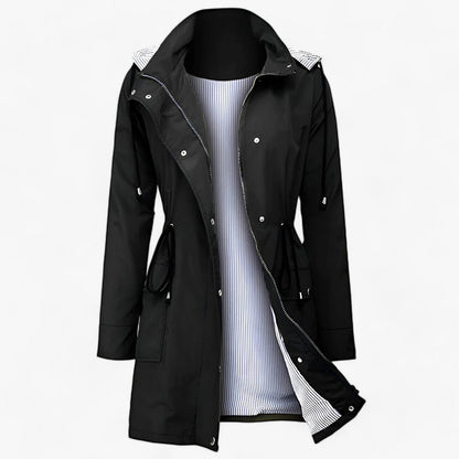 Veste Femme Élégante à Manches Longues Zippée