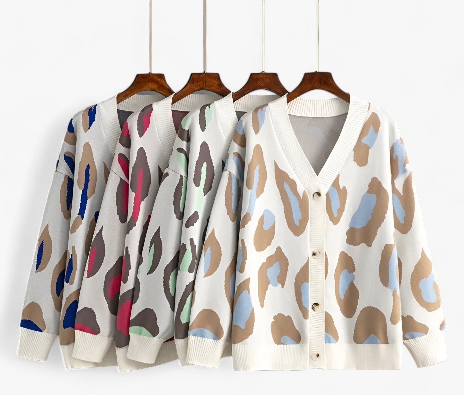 Cardigan Col V Femme Décontracté - PanierRoyale