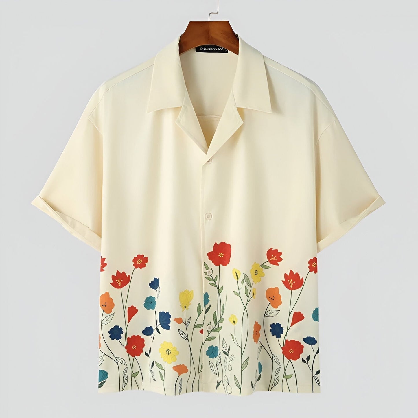 Chemise Homme Coton Confortable à Carreaux
