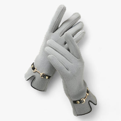 Gants Touch Chauds et Confortables en Peluche