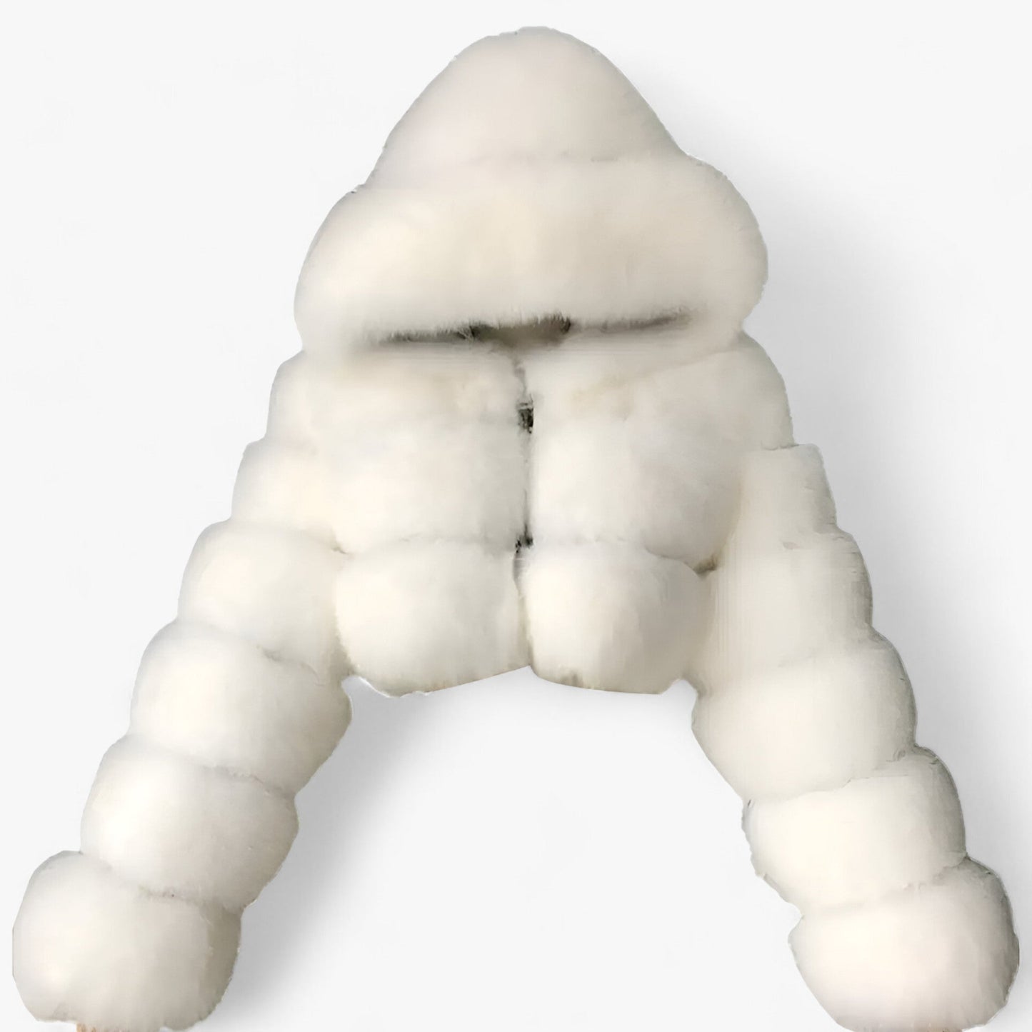 Manteau Parka Capuche Longues Manches Imperméable