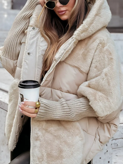 Veste Hiver Femme Chic - Parka Élégante et Chaude avec Détails Cossus