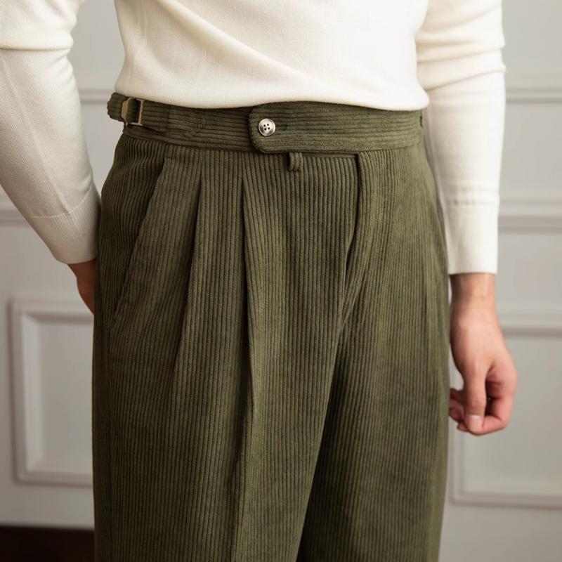 Pantalon Velours Homme Classique et Confortable