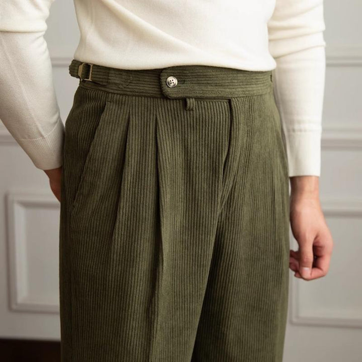 Pantalon Velours Classique et Confortable - vue 3