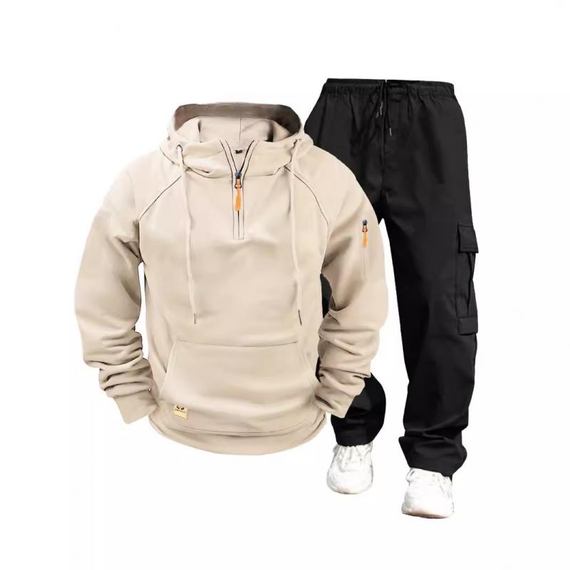 Survêtement Homme Décontracté: Sweat à Capuche et Pantalon Sport