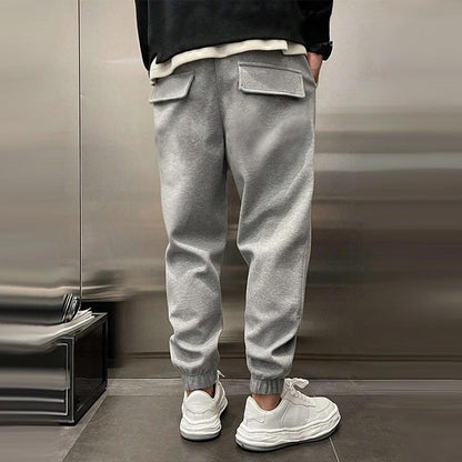 Pantalon Sport Homme Élastique Taille Haute